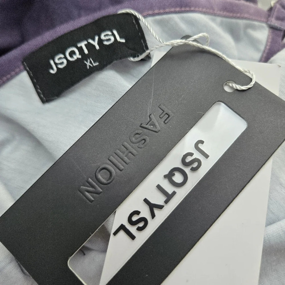 Purple Abstract Sundress NWT - Picture 6 of 7